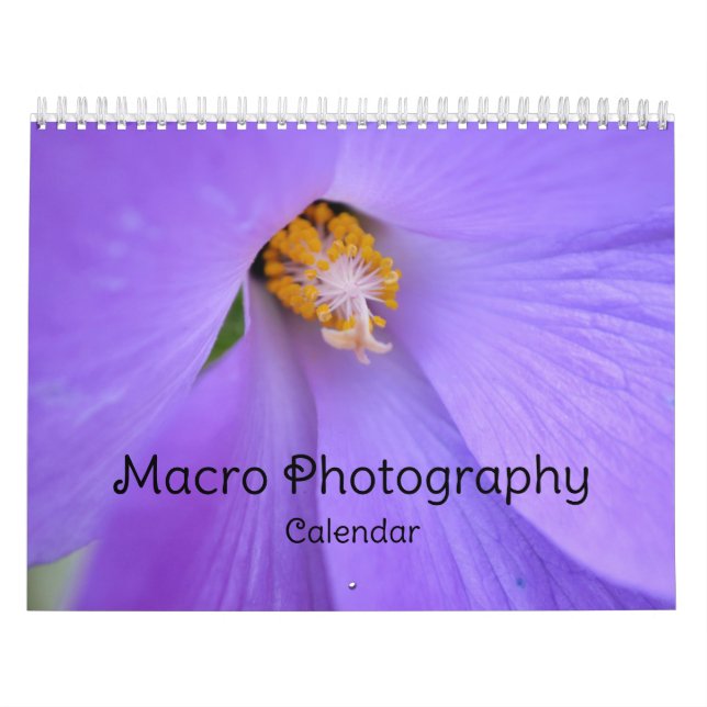 Macro Photography Calendar (Cover)