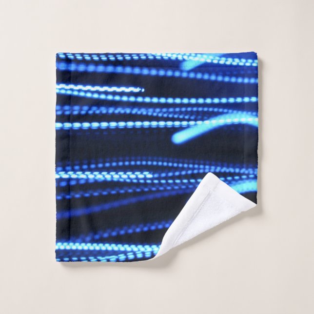 Macro photography of lights wash cloth (Wash Cloth)