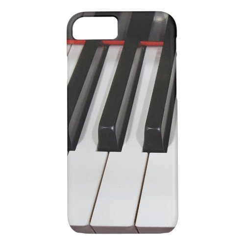 macro piano keys iPhone 87 case