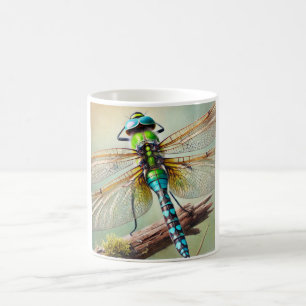 Macromia Dragonfly 200924IREF242 - Watercolor Coffee Mug