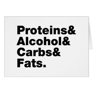 Macronutrients Proteins & Alcohol & Carbs & Fats. Cards
