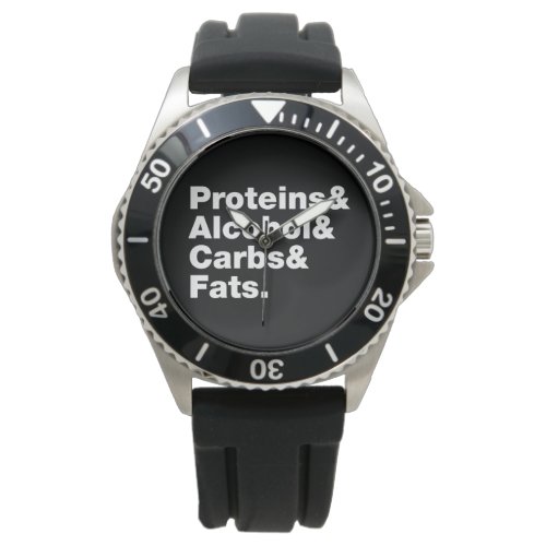 Macronutrients Proteins  Alcohol  Carbs  Fats Watch