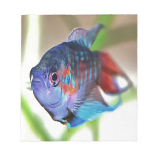 Macropodus Opercularis Aquarium Fish Notepad