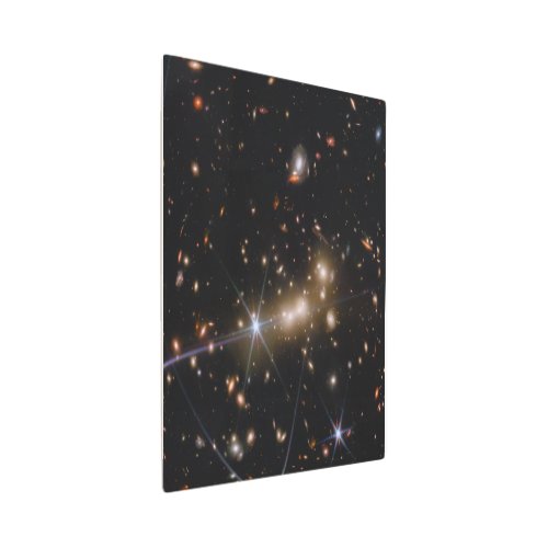 MACS0647  Gravitational Lensing Effect  JWST Metal Print