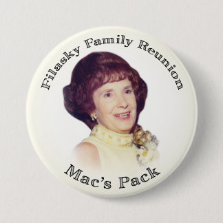 Mac's Pack Creme with Black Letters Pinback Button