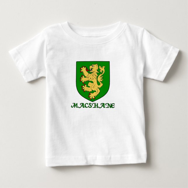 MacShane Family Shield Baby T-Shirt (Front)
