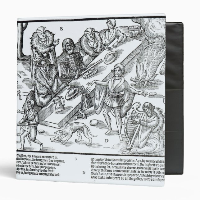 MacSweeney's Feast 3 Ring Binder (Front/Inside)