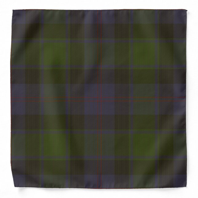 MacTaggart Clan Tartan Bandana (Front)