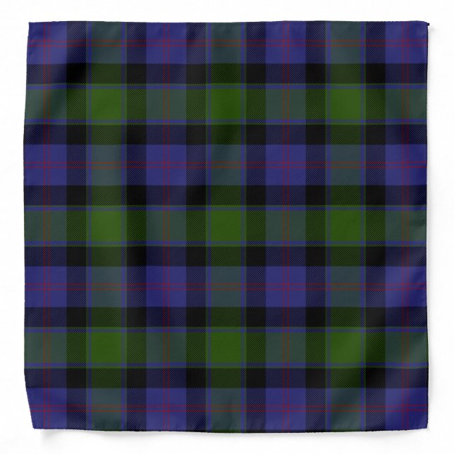 MacTaggart Tartan Bandana (Front)