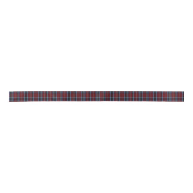 MacTavish Clan Tartan Plaid Ribbon (Front)