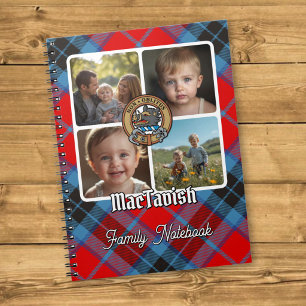 MacTavish Family Photo Collage Notebook