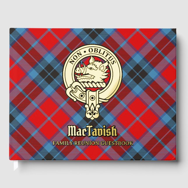 MacTavish Family Reunion Guest Book (Front)
