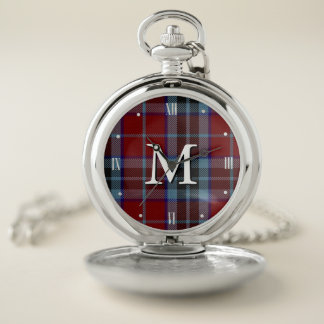 MacTavish Tartan Plaid Pocket Watch