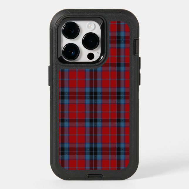 MacTavish Tartan Red and Blue Plaid Otterbox iPhone Case (Back)