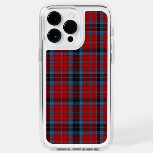 MacTavish Tartan Red and Blue Plaid Speck iPhone 14 Pro Max Case