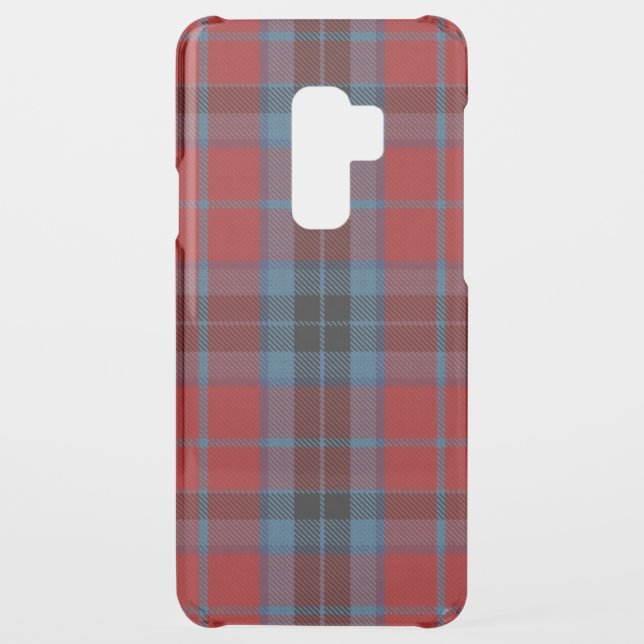 MacTavish Tartan Red and Blue Plaid Uncommon Samsung Galaxy Case (Back)