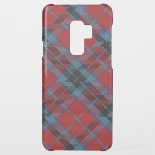 MacTavish Tartan Red and Blue Plaid Uncommon Samsung Galaxy S9 Plus Case