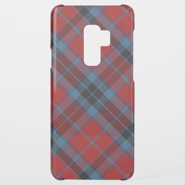 MacTavish Tartan Red and Blue Plaid Uncommon Samsung Galaxy Case (Back)