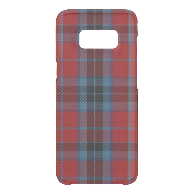 MacTavish Tartan Red and Blue Plaid Uncommon Samsung Galaxy Case (Back)
