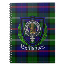 MacThomas Scottish Clan Tartan & Crest