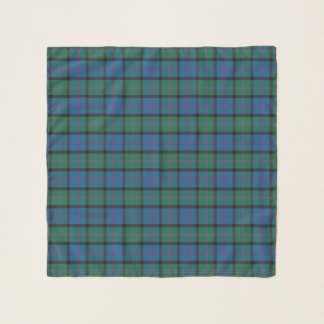 MacThomas Tartan Plaid Chiffon Scarf