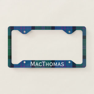 MacThomas Tartan Plaid License Plate Frame