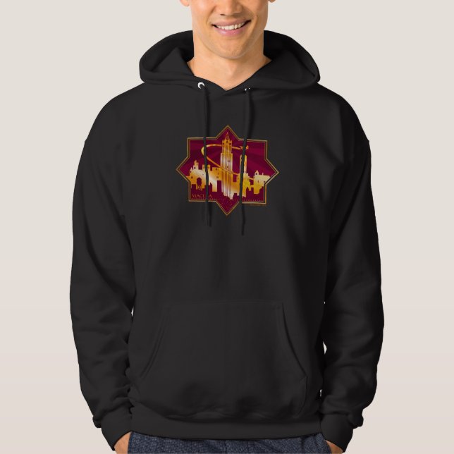 MACUSA™ Graphic Badge Hoodie (Front)