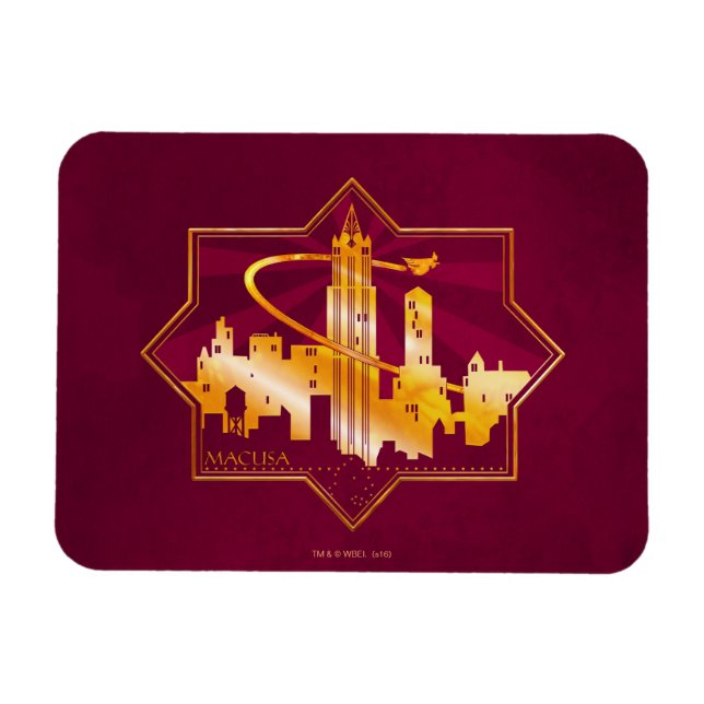 MACUSA™ Graphic Badge Magnet (Horizontal)