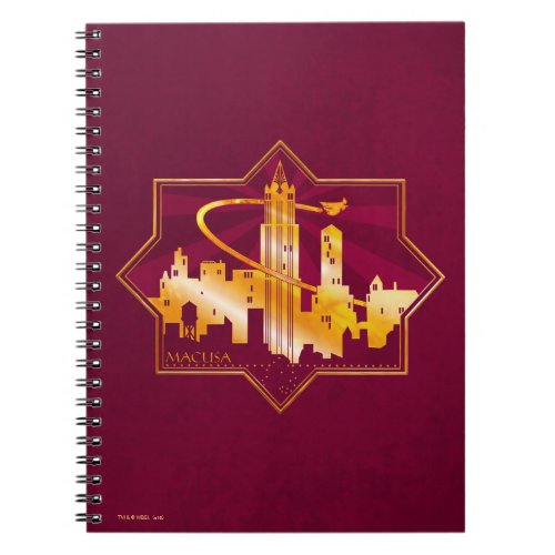MACUSA Graphic Badge Notebook
