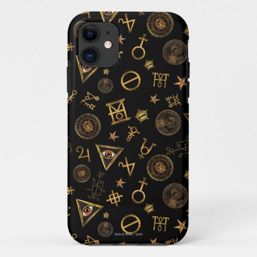 MACUSA Magic Symbols And Crests Pattern iPhone 11 Case