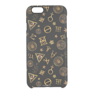 MACUSA™ Magic Symbols And Crests Pattern Clear iPhone 6/6S Case