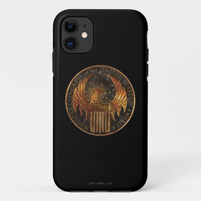 MACUSA™ Medallion Case-Mate iPhone Case (Back)