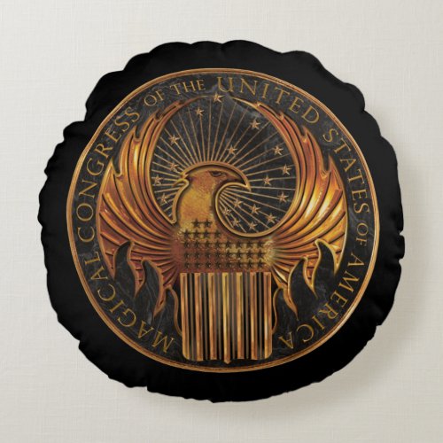 MACUSA Medallion Round Pillow