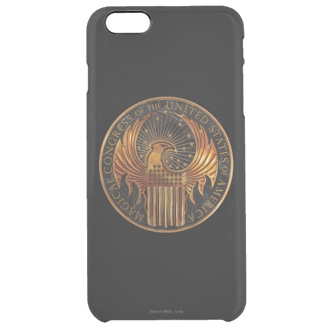 MACUSA™ Medallion Uncommon iPhone Case (Back)