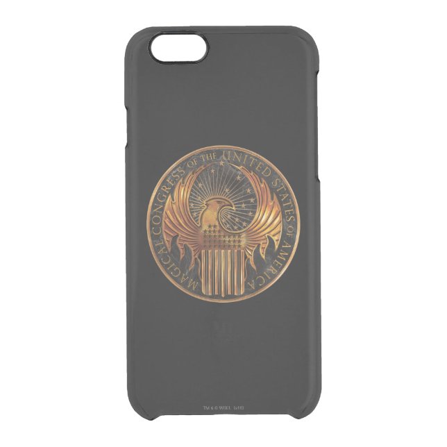 MACUSA™ Medallion Uncommon iPhone Case (Back)