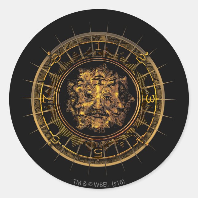MACUSA™ Multi-Faced Dial Classic Round Sticker (Front)
