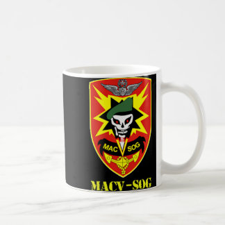 Macv-sog Army Unit Small Patch Full Color Vietnam  Coffee Mug