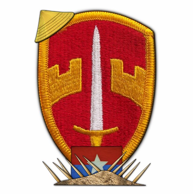 MACV SOG Military Assistance Command Vietnam Statuette (Front)