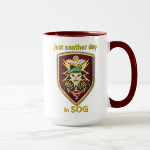 MACV SOG Vietnam war veterans patch Mug