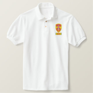 MacV Vietnam Logo Embroidered Polo Shirt