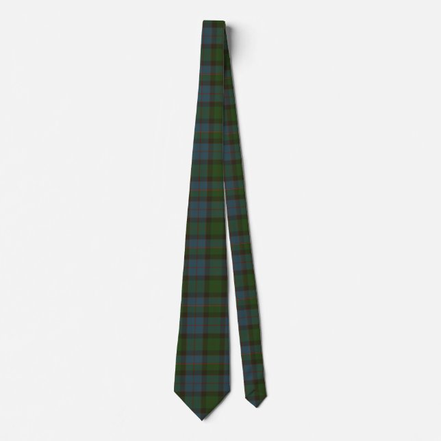 MacWilliam Clan Tartan Neck Tie (Front)
