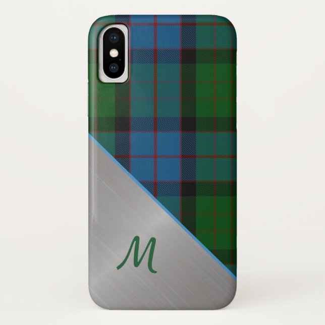 MacWilliam Tartan Plaid iPhone X Case (Back)