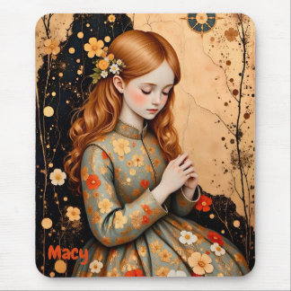 MACY ~ Elegant Vintage Girl ~ Mousepad