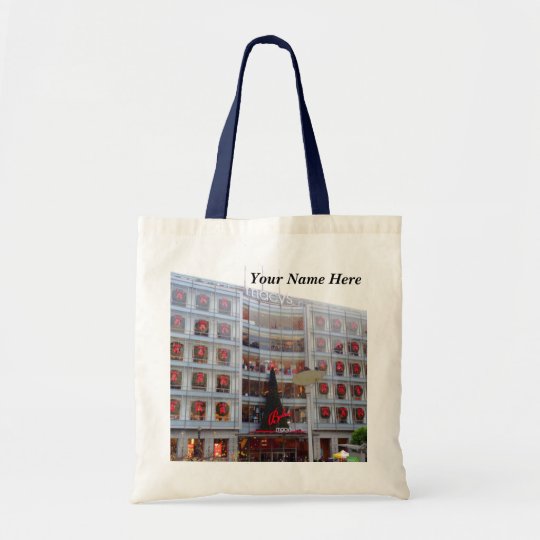 Macy S Christmas Tree Wreaths Tote Bag