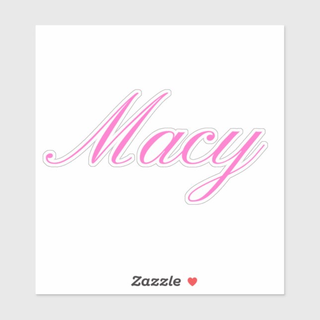 Macy Sticker (Sheet)