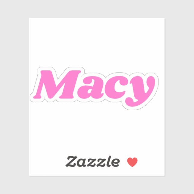 Macy Sticker (Sheet)