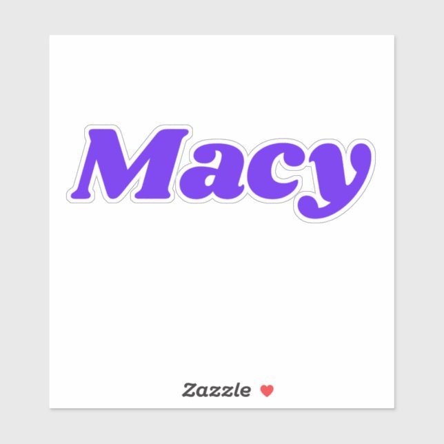 Macy Sticker (Sheet)