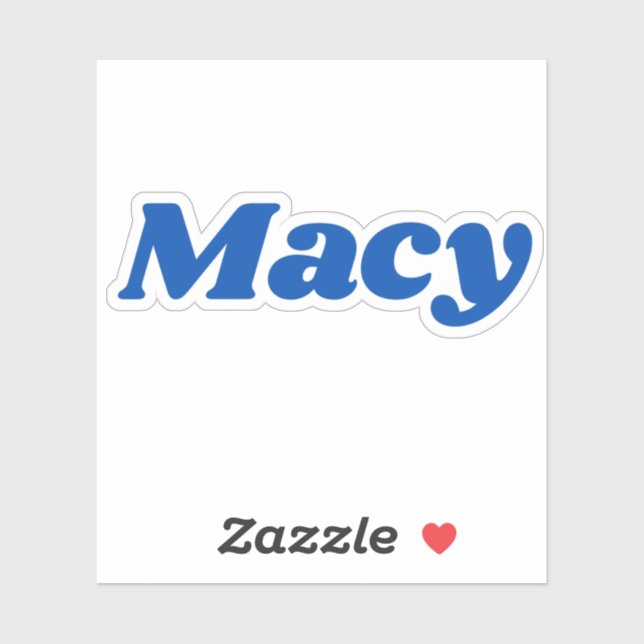 Macy Sticker (Sheet)