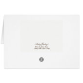 "Macy with Lamb Chop" 5 x 7 Card w/Envelope (Back Horizontal)