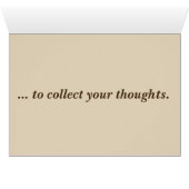 "Macy with Lamb Chop" 5 x 7 Card w/Envelope (Inside Horizontal (Bottom))